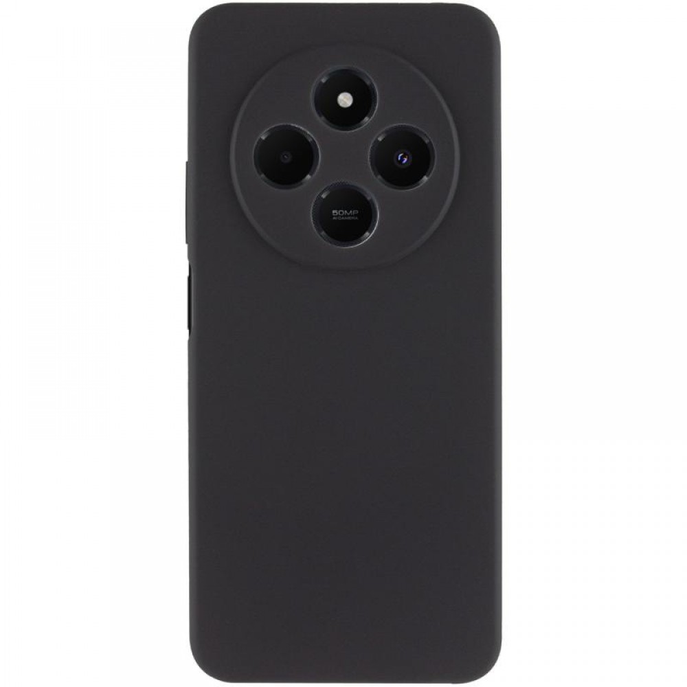 Чохол Silicone Cover Ummi Lakshmi Full Camera (AA) для Xiaomi Redmi 14C / Poco C75 Чорний / Black