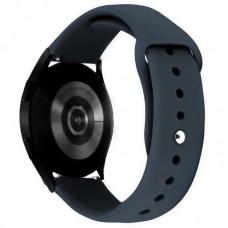 Силіконовий ремінець Sport для Smart Watch 22mm Сірий / Dark Gray