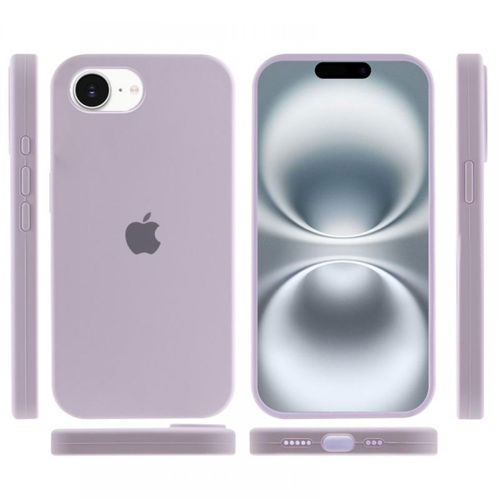 Чехол Silicone Case Full Protective (AA) для Apple iPhone 16e (6.1")