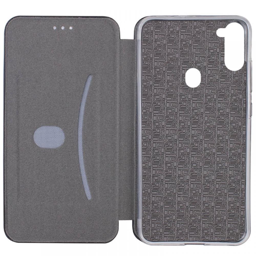 Шкіряний чохол-книжка Classy для Samsung Galaxy A11 Чорний