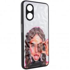 TPU+PC чохол Prisma Ladies для Oppo A78 4G Chocolate