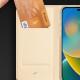 Чохол-книжка Dux Ducis з кишенею для візиток для Apple iPhone 12 Pro Max (6.7") Золотий