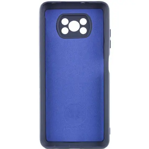 Чохол Silicone Cover Ummi Lakshmi Full Camera (AA) для Xiaomi Poco X3 NFC / Poco X3 Pro Синій / Midnight Blue