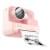 Дитяча фотокамера з моментальним друком Hoco DV200 Dual lens Pink