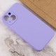 Чохол Silicone Case Full Camera Protective (AA) NO LOGO для Apple iPhone 15 Plus (6.7") Бузковий / Dasheen