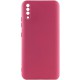 Чохол Silicone Cover Lakshmi Full Camera (AA) для Xiaomi Poco X3 NFC / Poco X3 Pro Бордовий / Marsala