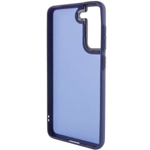 Чохол TPU+PC Lyon Frosted для Samsung Galaxy S22 Navy Blue