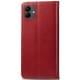 Шкіряний чохол-книжка GETMAN Gallant (PU) для Samsung Galaxy A07 Червоний