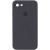 Чохол Silicone Case Square Full Camera Protective (AA) для Apple iPhone 7 / 8 / SE (2020) (4.7") Сірий / Dark Gray