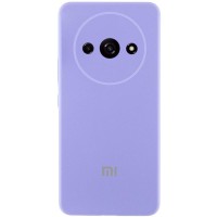 Чохол Silicone Cover Lakshmi Full Camera (AA) with logo для Xiaomi Redmi A3 Бузковий / Dasheen