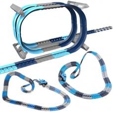 Інтерактивний трек з інерційною машинкою SHT 5510-9 Deluxe Edition Shark Trak (138pcs/1CAR) Blue