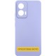 Чохол Silicone Cover Lakshmi Full Camera (AAA) для Motorola Moto G85 Бузковий / Dasheen
