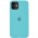 Чохол Silicone Case Full Protective (AA) для Apple iPhone 11 (6.1") Бірюзовий / Marine Green