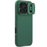 Карбонова накладка Nillkin CamShield Pro для Apple iPhone 17 Pro Max (6.9") Deep Green