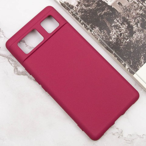 Чохол Silicone Cover Lakshmi (A) для Google Pixel 6 Бордовий / Marsala