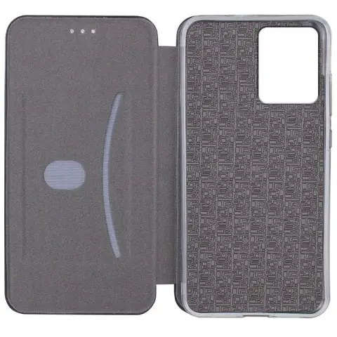 Шкіряний чохол-книжка Classy для Xiaomi Redmi Note 12 4G Чорний