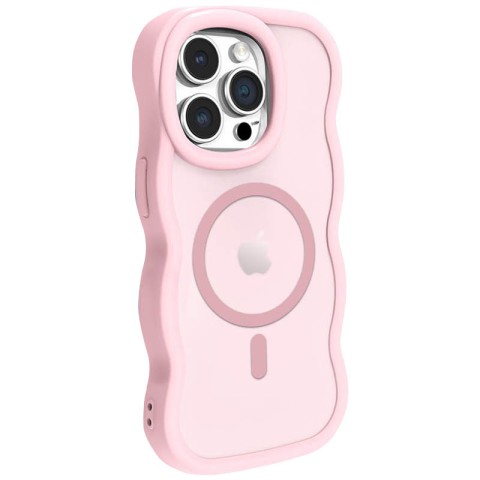 Чохол TPU+PC Undine with MagSafe для Apple iPhone 12 Pro Max (6.7") Pink