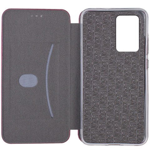 Шкіряний чохол-книжка Classy для Xiaomi Redmi 10 Бордовий