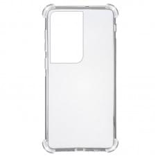 TPU чехол GETMAN Ease logo усиленные углы для Samsung Galaxy S21 Ultra