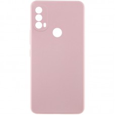 Чохол Silicone Cover Lakshmi Full Camera (AAA) для Motorola Moto E40 Рожевий / Pink Sand