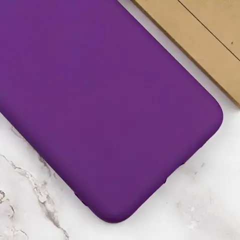 Чохол TPU GETMAN Liquid Silk Full Camera для Samsung Galaxy A26 5G Фіолетовий / Purple