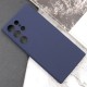Чохол Silicone Cover Lakshmi Full Camera (AAA) для Samsung Galaxy S23 Ultra Темно-синій / Midnight blue