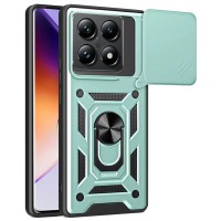 Чохол Ummi Camshield Serge Ring для Xiaomi 14T Pro Зелений / Green