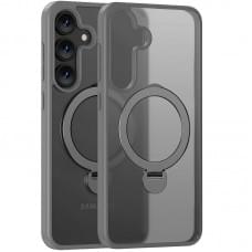 Чохол Ummi Colorful with MagSafe HQ Ring для Samsung Galaxy S25 Grey Чохол Ummi Colorful with MagSafe HQ Ring для Samsung Galaxy S25 Grey