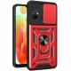 Чохол Ummi Camshield Serge Ring для Xiaomi Redmi 12C Червоний