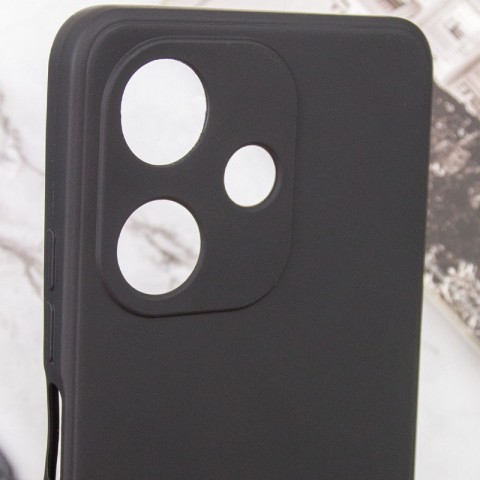 Силіконовий чохол Candy Full Camera для Infinix Hot 30i Чорний / Black