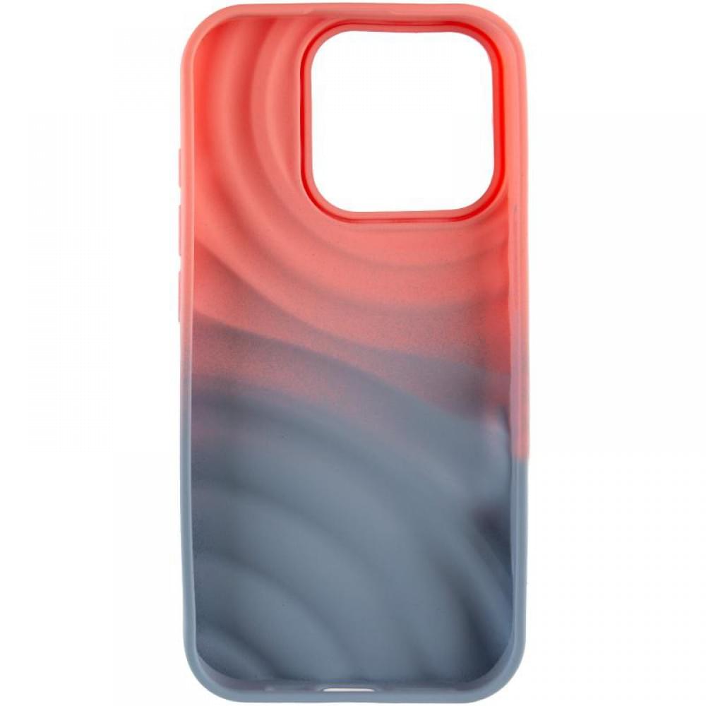 Чохол TPU ColorWave для Apple iPhone 15 Pro (6.1") Peach / Sky