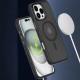 TPU+PC чехол Metal Buttons with MagSafe Colorful для Apple iPhone 16 Pro (6.3")