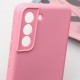 Чохол Silicone Cover Lakshmi Full Camera (AA) для Samsung Galaxy S21 FE Рожевий / Pink