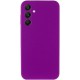 Чохол Silicone Cover Lakshmi Full Camera (AAA) для Samsung Galaxy S24 FE Сливовый / Purple