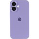 Чохол Silicone Case Full Camera Protective (AA) для Apple iPhone 16 (6.1") Бузковий / Dasheen