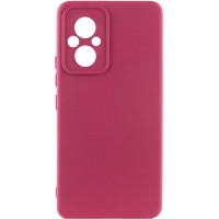 Чохол Silicone Cover Ummi Lakshmi Full Camera (AA) для Xiaomi Poco M5 Бордовий / Marsala