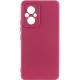 Чохол Silicone Cover Ummi Lakshmi Full Camera (AA) для Xiaomi Poco M5 Бордовий / Marsala