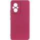 Чохол Silicone Cover Ummi Lakshmi Full Camera (AA) для Xiaomi Poco M5 Бордовий / Marsala