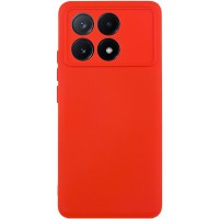 Чохол TPU GETMAN Liquid Silk Full Camera для Xiaomi Poco X6 Pro Червоний / Red
