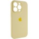 Чохол Silicone Case Full Camera Protective (AA) для Apple iPhone 14 Pro Max (6.7") Жовтий / Mellow Yellow