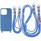 Чохол TPU two straps California для Apple iPhone 12 Pro / 12 (6.1") Синій / Cosmos blue