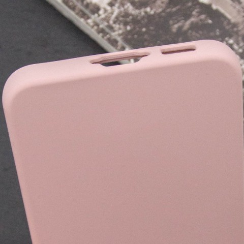 Чохол Silicone Cover Lakshmi Full Camera (AAA) для Samsung Galaxy S24 FE Рожевий / Pink Sand