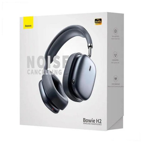 Накладні бездротові навушники Baseus Bowie H2 (NGTW260001) Gray