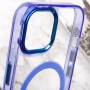 Чохол TPU Iris with MagSafe для Apple iPhone 12 Pro / 12 (6.1") Синій