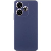 Чохол TPU GETMAN Liquid Silk Full Camera для Xiaomi Redmi 13 4G / Poco M6 4G Синій / Midnight Blue