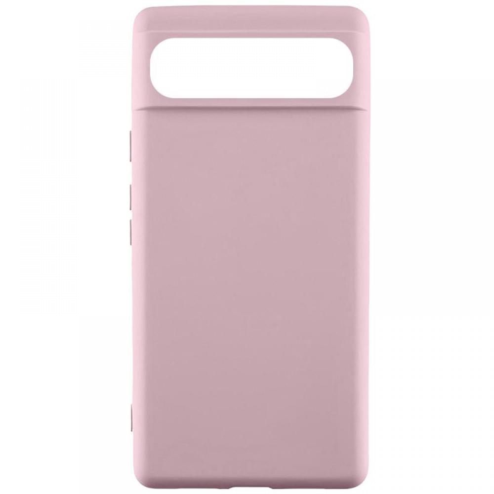 Чохол TPU GETMAN Liquid Silk для Google Pixel 6 Pro Рожевий / Pink Sand