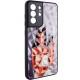 TPU+PC чохол Prisma Ladies для Samsung Galaxy S23 Ultra Black in White