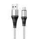 Дата кабель Hoco X50 "Excellent" USB to MicroUSB (1m) Сірий