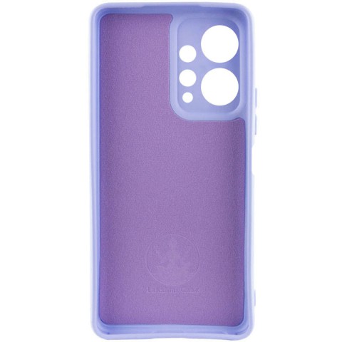 Чохол Silicone Cover Lakshmi Full Camera (AAA) для Xiaomi Redmi Note 12 4G Бузковий / Dasheen