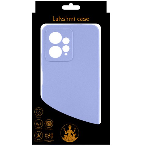 Чохол Silicone Cover Lakshmi Full Camera (AAA) для Xiaomi Redmi Note 12 4G Бузковий / Dasheen